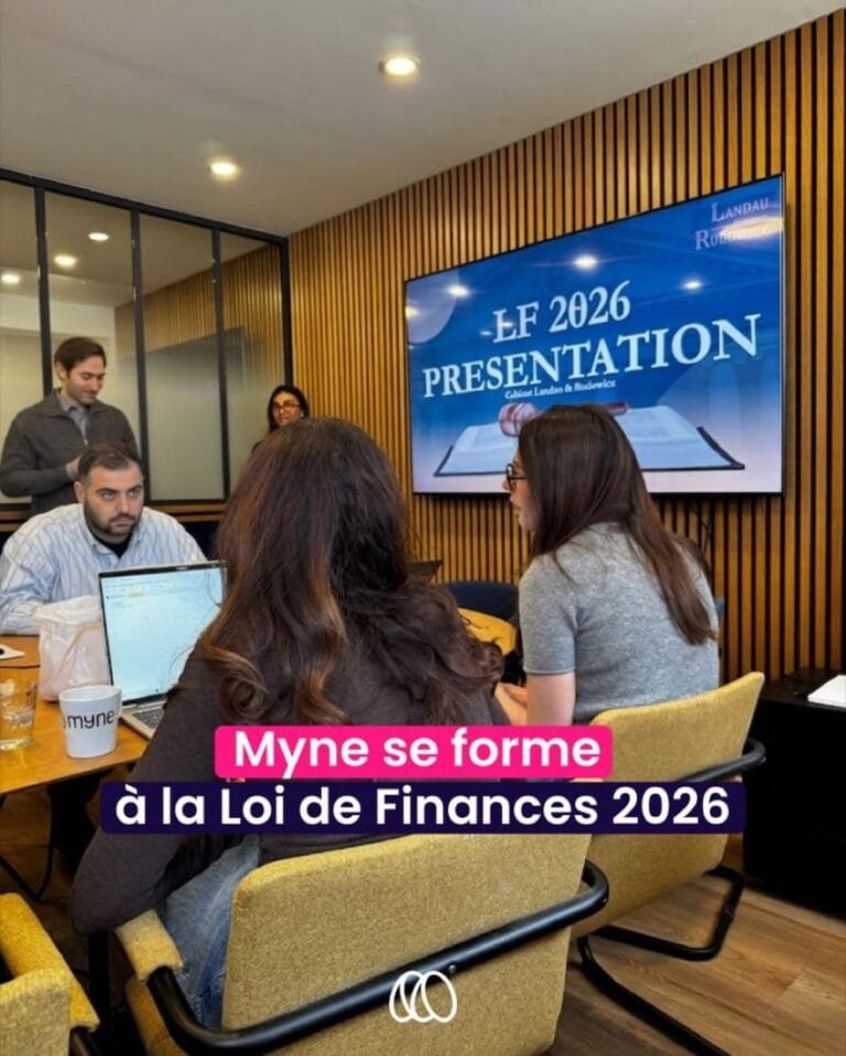 Les chefs de mission de Myne en formation sur la loi de finances 2026, animée par le cabinet Landau et Rudowicz